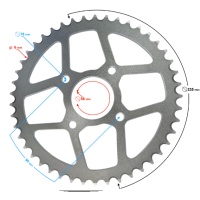 Pinion Spate Cross Barton NXT 250cc 2