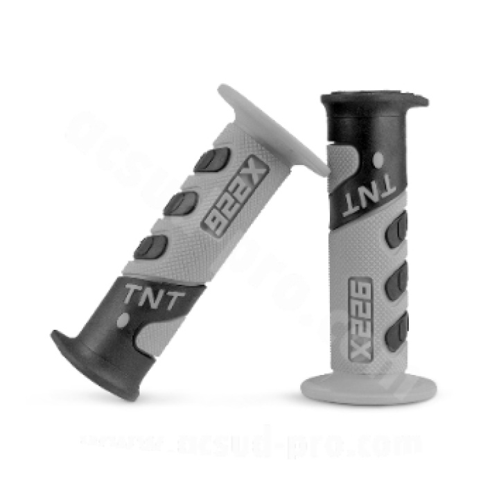 Mansoane Ghidon Cross Gri cu Negru 922X TNT Racing