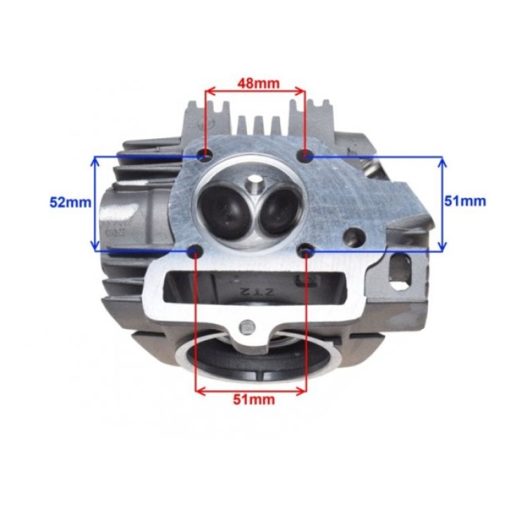 Chiulasa Atv Cross Motor XY140 55MM 2