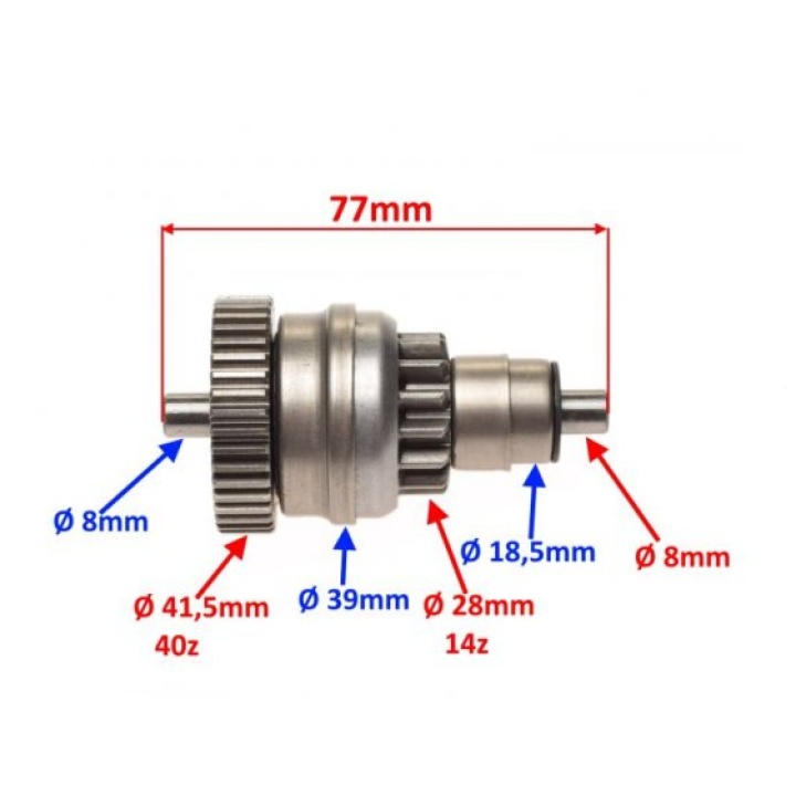 Bendix Piaggio 125cc-150cc-200cc 82612R 2 Bendix Piaggio 125cc-150cc-200cc 82612R 2