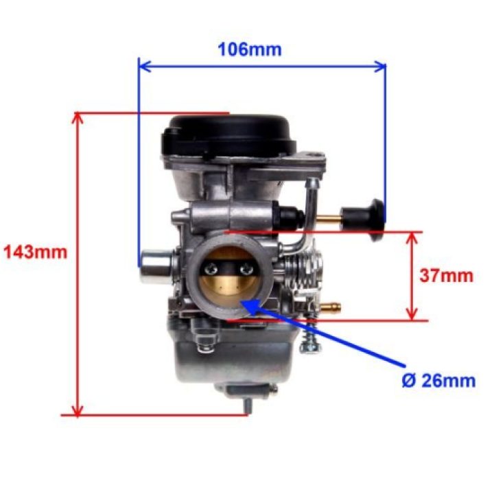 Carburator Atv Lifan Loncin 125cc 250cc 4T 2