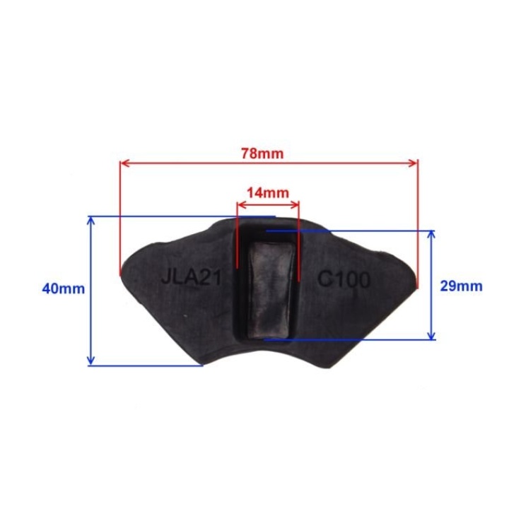 Tampon Amortizor Roată Spate Moped 49cc 2