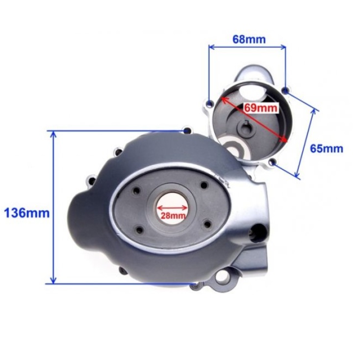 Capac Stator Motor Atv Bashan Romet RZK 250cc 2 Capac Stator Motor Atv Bashan Romet RZK 250cc 2
