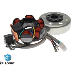 Stator si Volanta Piaggio Aprillia Gilera Originala 49cc 2T 830293