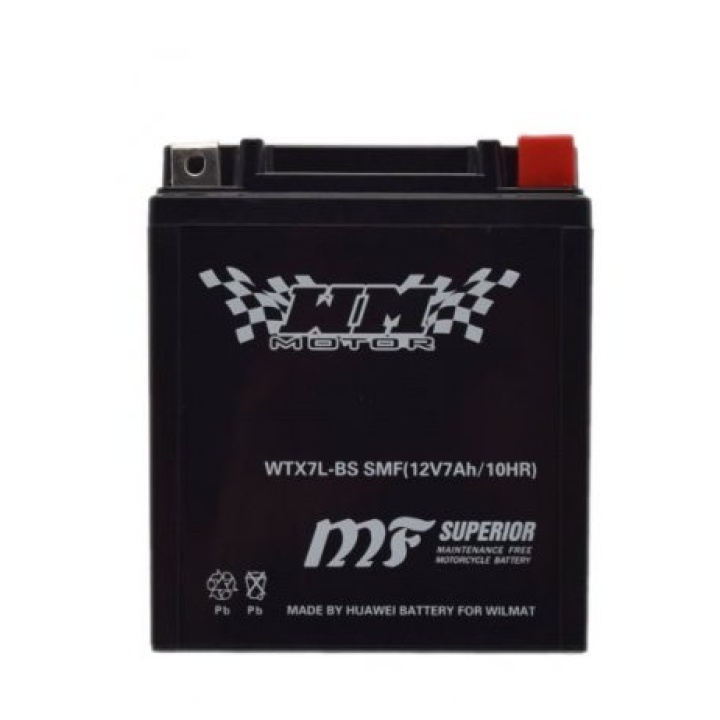Baterie YTX7L-BS WM Motors 12V 7Ah Baterie YTX7L-BS WM Motors 12V 7Ah