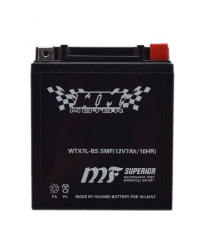 Baterie YTX7L-BS WM Motors 12V 7Ah