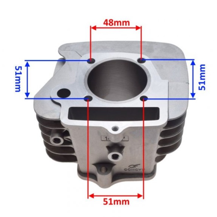 Cilindru Atv Cross XY140 56mm Bolt 13mm 2 Cilindru Atv Cross XY140 56mm Bolt 13mm 2