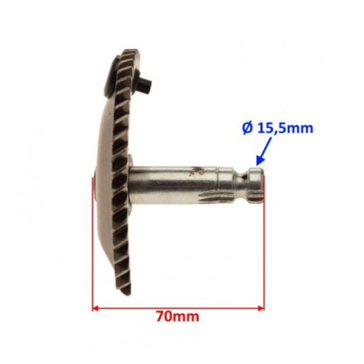 Semiluna Pornire Piaggio Gilera 125cc 180cc 2T 434087 2