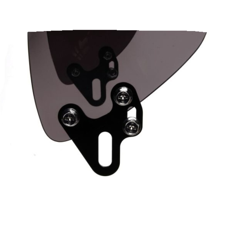 Parbriz Moto Universal Fumuriu 220mm 3
