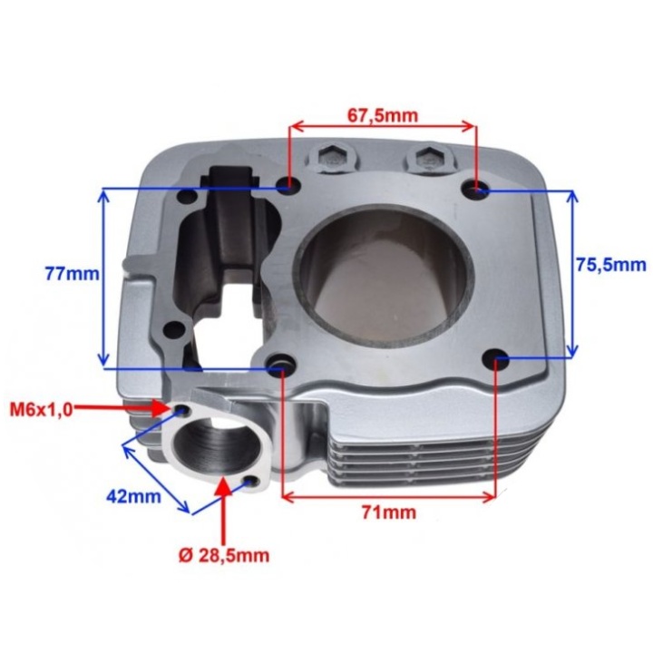 Cilindru Motor Honda CBF 150cc 57.40mm 2