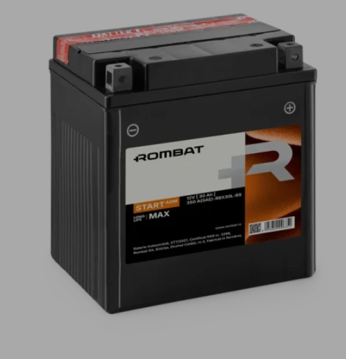 Baterie Rombat RBX30L-BS