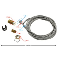 Kit Reparatie Cablu Ambreiaj Moto Universal 2