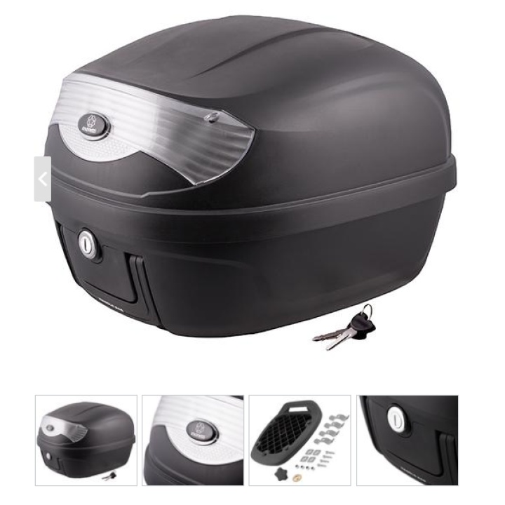 Portbagaj Top Case 28L Negru Moretti 3 Portbagaj Top Case 28L Negru Moretti 3