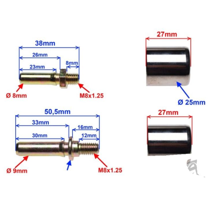Kit Reparatie Etrier Frana Fata Scuter 2T 4T 49cc 2 Kit Reparatie Etrier Frana Fata Scuter 2T 4T 49cc 2