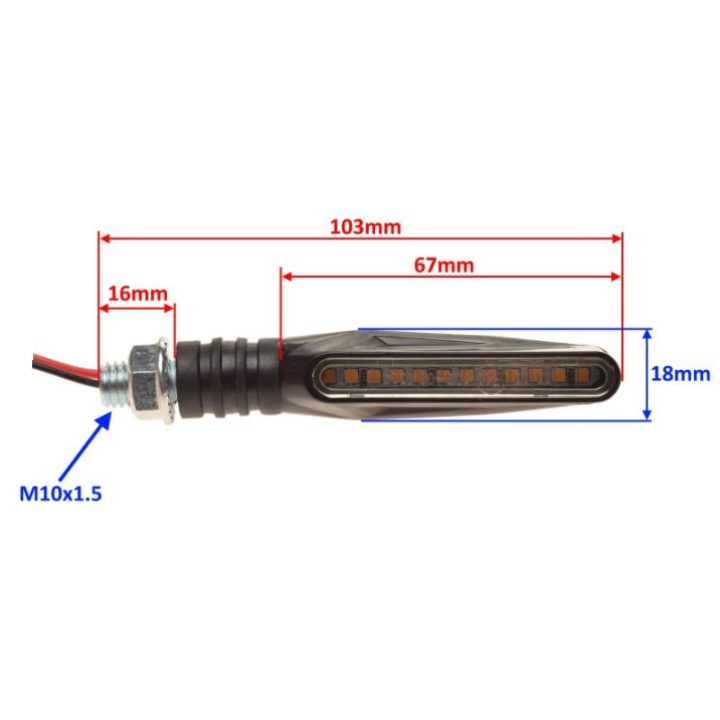 Semnalizari Led Scutere Moto Universale 2