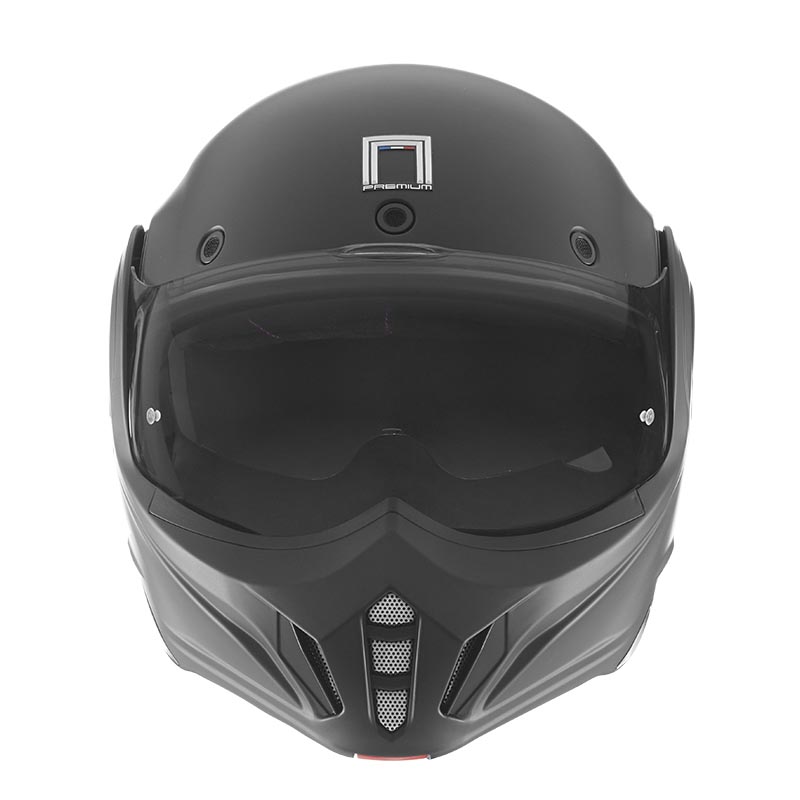 Casca NOX PREMIUM Flip up STRATOS Negru Mat 2