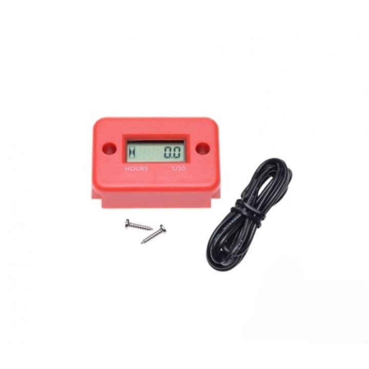 Contor ore universal moto ATV scuter rosu Contor ore universal moto ATV scuter rosu