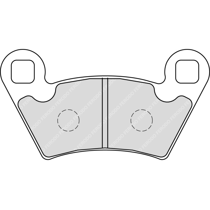 Placute Frana Spate FERODO UTV Polaris Ranger RZR Placute Frana Spate FERODO UTV Polaris Ranger RZR