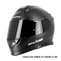 Casca Flip-up S-LINE S550 NEGRU MAT XL 2 Casca Flip-up S-LINE S550 NEGRU MAT XL 2