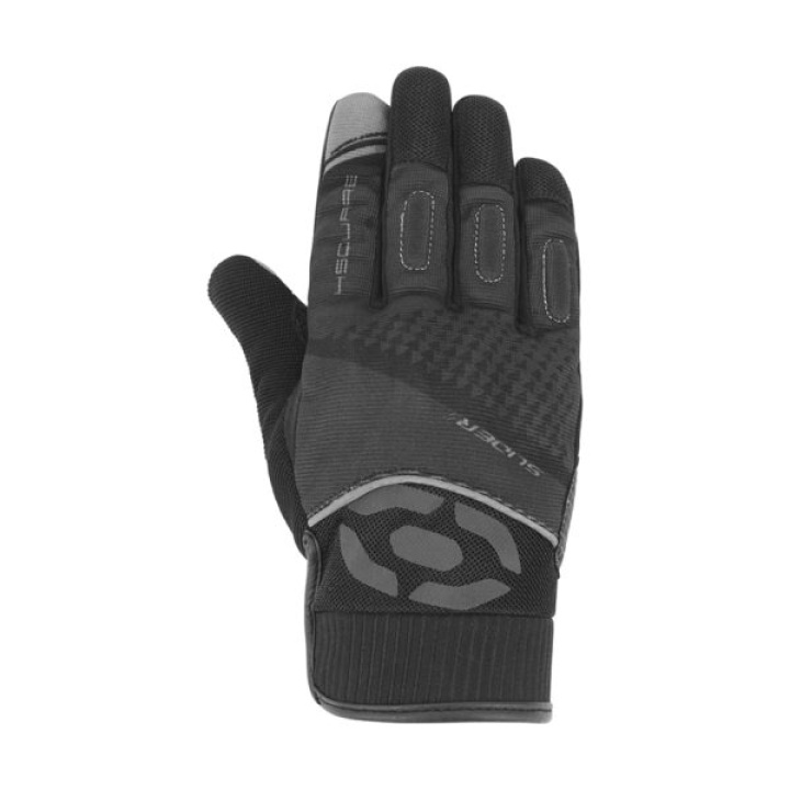 Manusi Moto 4Square Slider Digger Textil, Negru-Gri