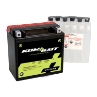 Baterie Moto KOMBATT YTX14-BS 2