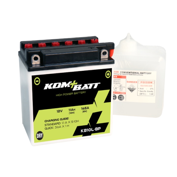 Baterie Kombatt YB10L-BP (Acid inclus) 11A/h Baterie Kombatt YB10L-BP (Acid inclus) 11A/h