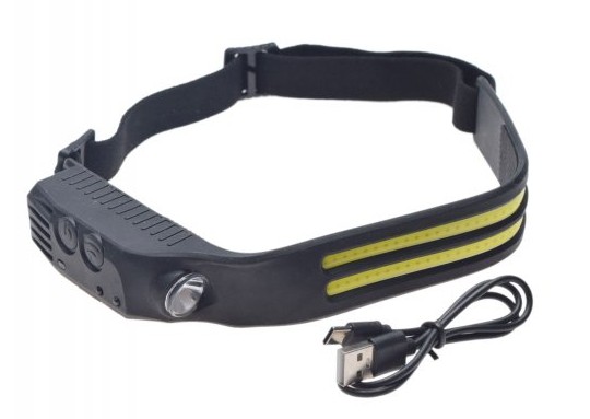 Lanterna Frontala LED cu incarcare USB-C