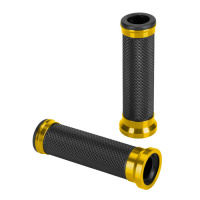 Mansoane moto universale Lampa Alu-Grip aurii 22/25mm 2 Mansoane moto universale Lampa Alu-Grip aurii 22/25mm 2