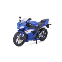 Macheta Moto Yamaha YZF R1 albastru, scara 1:12 2 Macheta Moto Yamaha YZF R1 albastru, scara 1:12 2