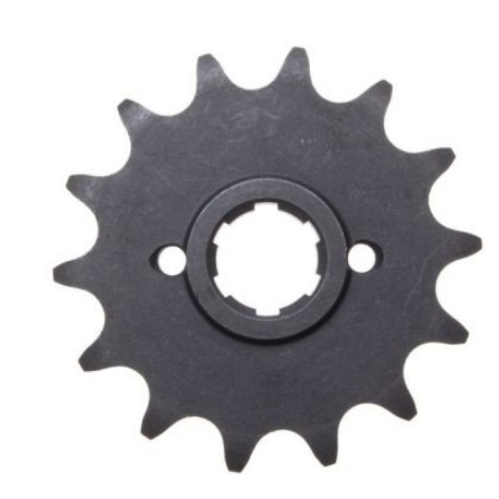 Pinion fata atac 14 dinti pas 520 Kingway Chopper 150 6 caneluri M6 Pinion fata atac 14 dinti pas 520 Kingway Chopper 150 6 caneluri M6