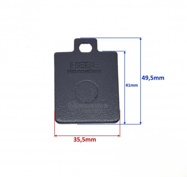 Placute Frana Piaggio Gilera Derbi Vespa