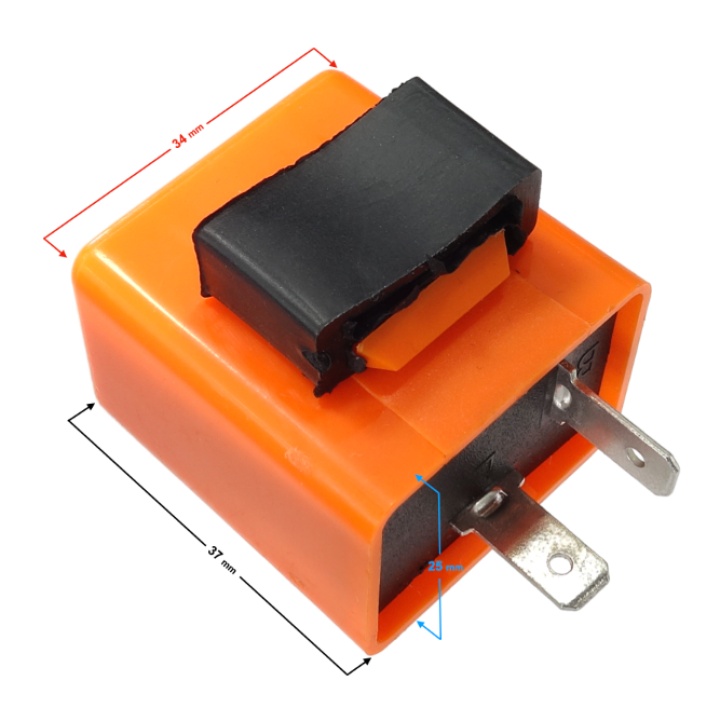 Releu semnalizare 2 pini 12V – Motocicleta, ATV si Scuter 2 Releu semnalizare 2 pini 12V – Motocicleta, ATV si Scuter 2