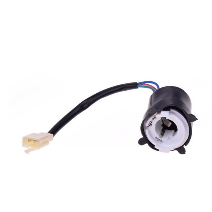 Soclu bec BA20D faza scurta lunga XT50QT-2 scuter gy6