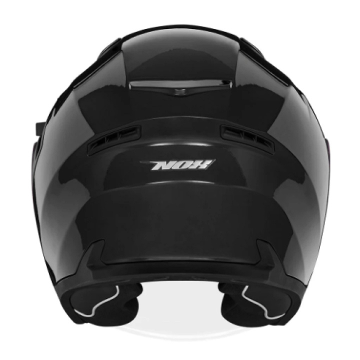 Casca Moto NOX JET N130 Negru Lucios – L 3