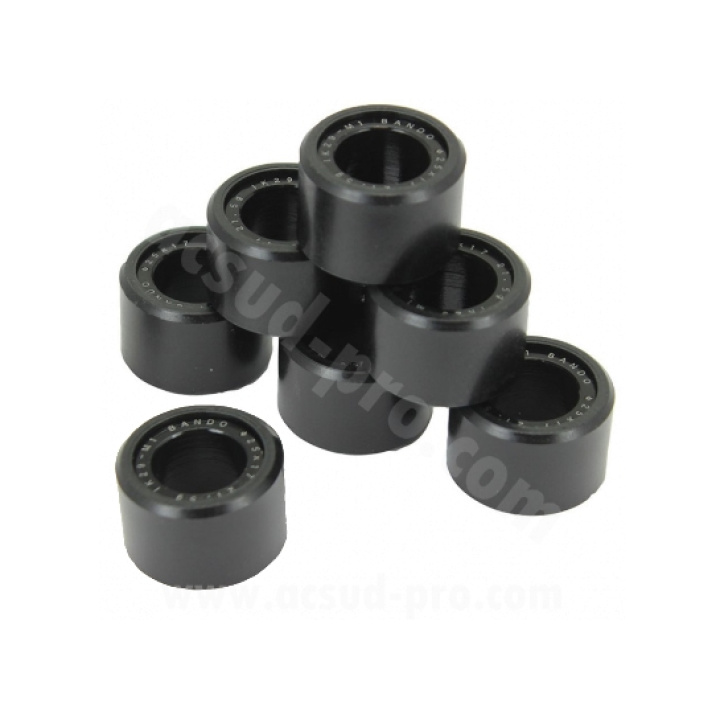 Role variator Ø25 x 16 mm – 16 g (Set 6 buc.) pentru Piaggio Beverly 350 / MP3 / X10 Role variator Ø25 x 16 mm – 16 g (Set 6 buc.) pentru Piaggio Beverly 350 / MP3 / X10