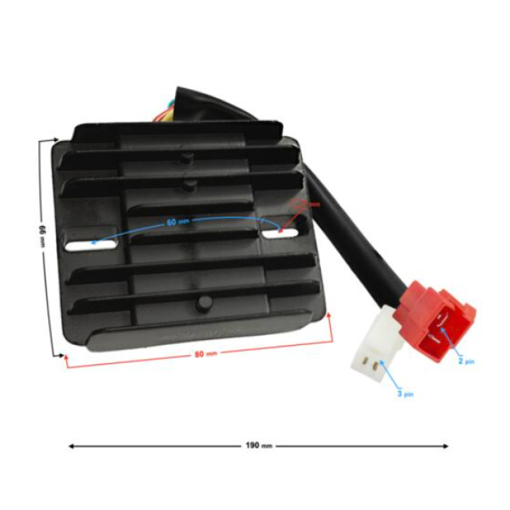 Regulator tensiune Barton Falcon 50 E5 – 5 pini