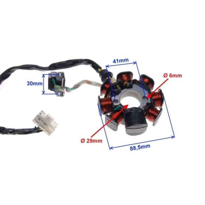 Stator magnetou Cross Atv Motor 156FMI – cod FM2001 2 Stator magnetou Cross Atv Motor 156FMI – cod FM2001 2