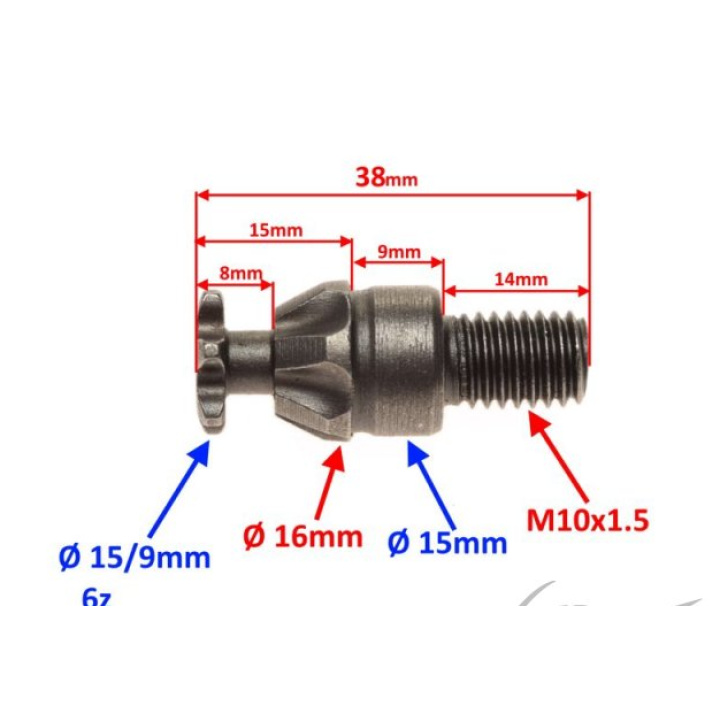 Pinion Fata Transmisie Pocket Bike 25H 2