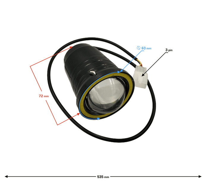Far LED față ATV Barton Raze 200 Far LED față ATV Barton Raze 200