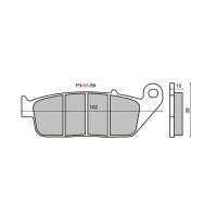 Plăcuțe frână RMS Kymco Xciting, Honda SH, Forza, Yamaha X-Max, BMW C 600/650 2