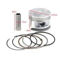 Piston CG200 200cc 4T – Ø63,5 mm, bolt Ø15 mm 2