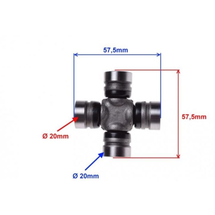 Cruce Cardan Atv 20×57.5mm 2 Cruce Cardan Atv 20×57.5mm 2