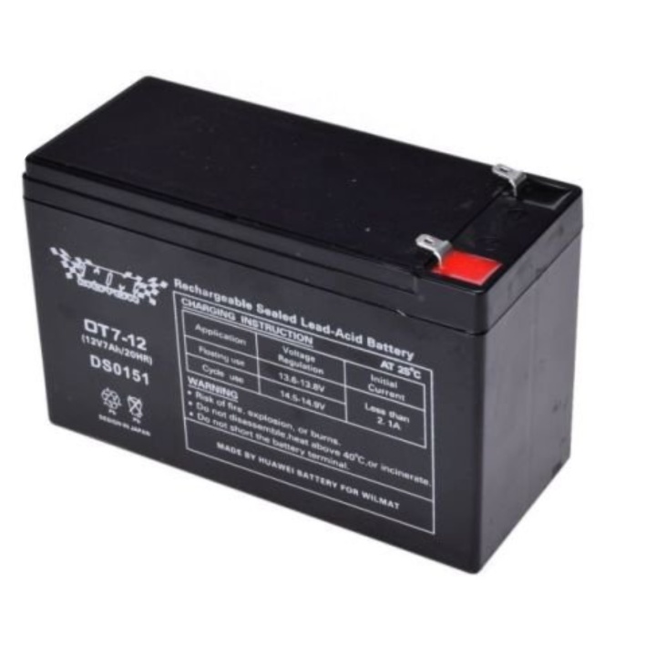 Acumulator UPS 12V 7Ah. OT7-12 Acumulator UPS 12V 7Ah. OT7-12