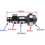 ax came yamaha ybr125 dimensiuni