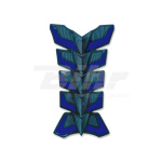 Protectie rezervor Tank Pad Albastru-Carbon