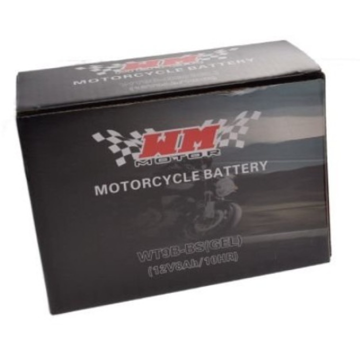 Baterie Moto YT9B-BS WM Motor 12V 8Ah 115A AGM Fără Întreținere