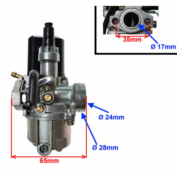 Carburator Peugeot Buxy / Speedfight / Vivacity / Honda 49cc 2T 2