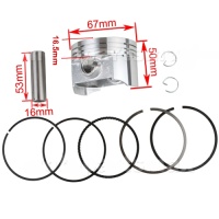 Piston CG250 250 Lifan 250 4T 67mm bolt 16mm Atv 250 2 Piston CG250 250 Lifan 250 4T 67mm bolt 16mm Atv 250 2