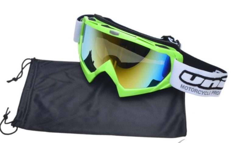 ochelari motocross unit verde fluo