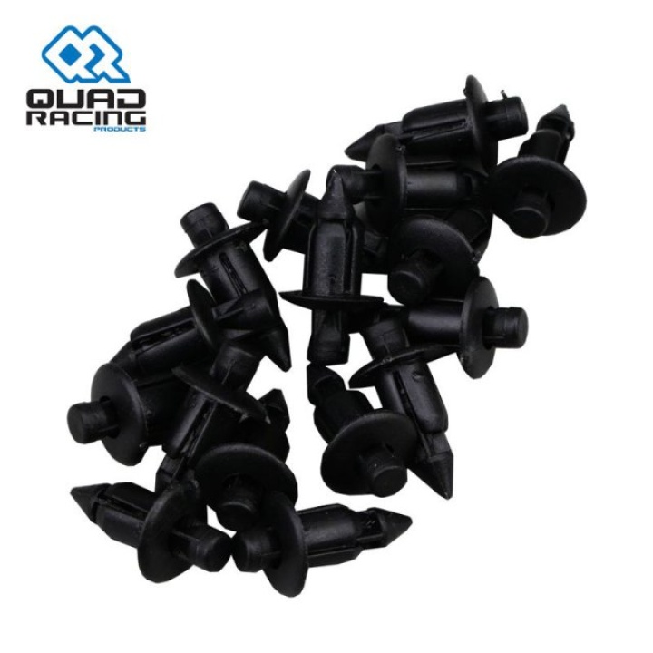 Set 15 cleme plastic tip rivet M6 pentru carene ATV / UTV